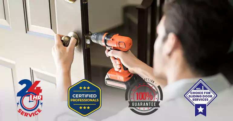 Sliding Wood Door Repair in Lighthouse Point